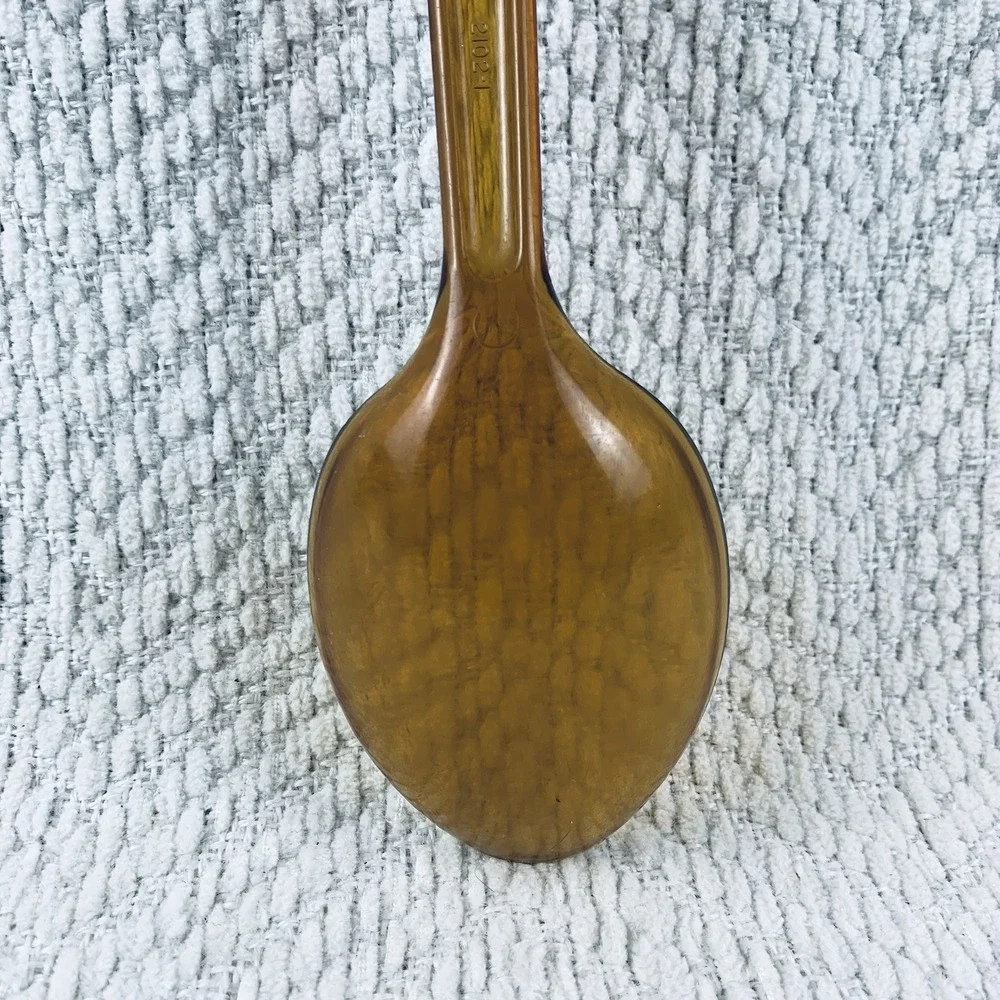 Vintage Ultratemp Serving Spoon Amber Brown Robinson Knife Co Retro‎ Kitchen MCM